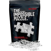 The Clearly Impossible Puzzle 100, 200, 500, 1000 Pieces Hard Puzzle For Adults Cool Difficult Puzzles Clear Hardest Puzzle - Difficult Funny Puzzle For Adults (200)