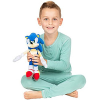 Franco Kids Bedding Super Soft Plush Mini Cuddle Pillow Buddy, One Size, Sonic The Hedgehog