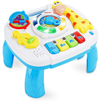 Baccow Baby Toys 6 To 12-18 Months Musical Educational Learning Activity Table Center Toys For Toddlers Infants Kids 1 2 3 Year Olds Boys Girls Gifts Size 9.7 X 8.7 X 7.1 Inches