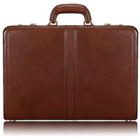 Mcklein Harper, Leather 45 Expandable Laptopcomputer & Tablet Business Briefcase Attacha Bag, Men Women Laptop Briefcase, Laptop Compartment Bag, Tablet Pocket Bag, Business Bags, Travel Cases