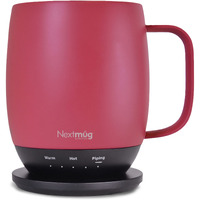 Nextmug - Temperature-Controlled, Self-Heating Coffee Mug (Dusty Rose - 14 Oz.)