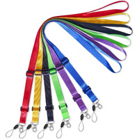 Amuu 6 Pack Lanyard Adjustable 6 Colors Extend Length Lanyards For Id Badges Holder Women Keys Men Id Card Holder Lanyard Cruise Ship Name Tag Holder Lanyard