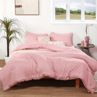 Rosgonia Pink Comforter Full Size,3Pcs Comforter Full Size For Girls Teen (1 Boho Light Pink Comforter & 2 Pillowcases),Lightweight Bedding Comforters & Sets Blanket Bedspread Quilts,Gifts Ideas