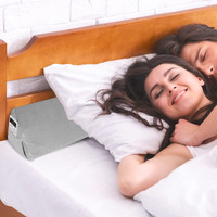 Aurako Queen Size Bed Wedge Pillow Headboard Pillow Mattress Wedge Bed Gap Filler Triangle Memory Foam Wedges Body Positioners For Sleeping Body Lumbar Backrest Reading Bolster Pillow