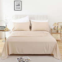 Soft Silky Queen Sheet Set - 4 Piece Brushed Microfiber Bed Sheets For Queen Size Bed, 16"" Extra Deep Pocket, Breathable Cooling Bedding Sheets And Pillowcases, Wrinkle Free Hotel Oeko-Tex Sheets