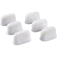 Geesta Premium 6-Pack Water Filters For Replacement Breville Bwf100 With Ion Exchange Resin Inside, White, 12.09 X 6.22 X 2.6 Inches (Fba_Geesta03)
