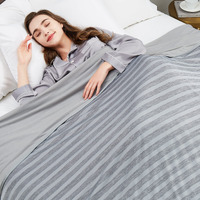 Guohaoi Cooling Blanket (90""X108""King Size) For Hot Sleepers,Absorbs Heat To Keep Body Cool For Night Sweats,100% Oeko-Tex Certified Cool Fiber,Breathable,Comfortable, Hypo-Allergenic, All-Season.