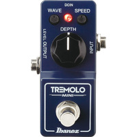 Ibanez Trmini Mini Tremolo Effect Pedal, Blue