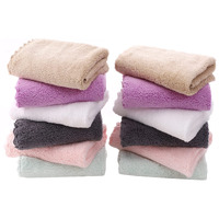 Tenstars 12 Pack Premium Washcloths Set - Quick Drying- Soft Microfiber Coral Velvet Highly Absorbent Wash Clothes - Multipurpose Use As Bath, Spa, Facial, Fingertip Towel (Multicolored)