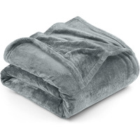 Utopia Bedding Fleece Blanket King Size Royal Blue 300Gsm Luxury Fuzzy Soft Anti-Static Microfiber Bed Blanket (90X102 Inches)
