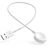 Watch Charger For Apple Watch Charger, 0.3M/1Ft Short Iwatch Usb Wireless Magnetic Portable Charging Cable Cord Compatible With Apple Watch Series 8/7/6/Se/5/4/3/2/1
