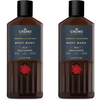 Cremo Rich-Lathering Palo Santo (Reserve Collection) Body Wash, Notes Of Bright Cardamom, Dry Papyrus And Aromatic Palo Santo, 16 Fl Oz (2-Pack)