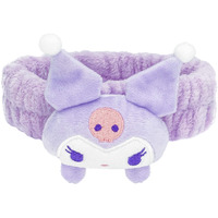 Kawaii Spa Headband For Washing Face, Cute Purple Headband For Make Up, Washing, Party, Soft Headband For Woman Girls