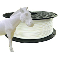 Pla Max Pla + White Pla Filament 1.75 Mm 3D Printer Filament 1Kg 2.2Lbs Spool 3D Printing Material Stronger Than Regular Pla Pro Plus Filament Cc3D White Color