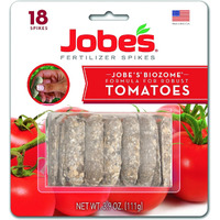 Jobes Fertilizer 06000, Spikes, For All Tomato Plants, 18 Spikes