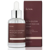 Iunik Beta-Glucan Power Deep Moisture Vegan Serum 400,000 Ppm Intense Hydration Mushroom Yeast Extracts Naturally-Derived - Dry Mature Sagging Sensitive Skin Cell Regenerating Lifting Korean Skincare