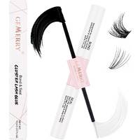 Gemerry Lash Bond And Seal Cluster Lash Glue For Individual Lashes Long Retention 48-72 Hours Waterproof Individual Lash Glue For Lash Clusters Diy Eyelash Extensions Glue At Home