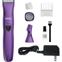 Wahl Pure Confidence Rechargeable Electric Trimmer, Shaver, & Detailer For Smooth Shaving & Trimming Of The Face, Underarm, Eyebrows, & Bikini Areas - Model 9865-100