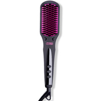 Tymo Ionic Hair Straightener Brush - Enhanced Ionic Straightening Brush With 16 Heat Levels For Frizz-Free Silky Hair, Anti-Scald & Auto-Off Safe & Easy To Use, Straightening Comb For Salon At Home