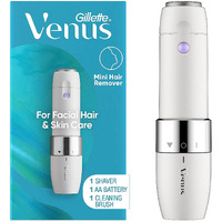 Gillette Venus Mini Facial Hair Remover For Women Face, Portable Electric Shaver/Razor, Face Hair Removal For Women, Dermaplaning Tool, Trimmer