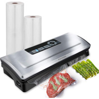 Potane Vacuum Sealer Machine, 85Kpa Pro Vacuum Food Sealer, 8-In-1 Easy Presets, 4 Food Modes, Dry&Moist&Soft&Delicate With Starter Kit, Compact Design(Silver)