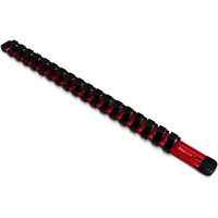3/8-Inch Drive Aluminum Socket Organizer  Professional Quality Socket Holder (Red)  By Olsa Tools