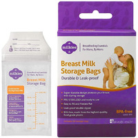 Milkies No-Break, No-Leak Breast Milk Storage Bags, 50-Count, Bpa-Free