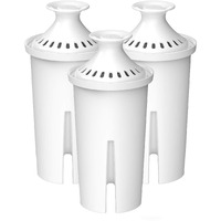 Aqua Crest Nsf Certified Pitcher Water Filter, Replacement For Brita? Filters, Pitchers, Dispensers, Brita? Classic Ob03, Mavea? 107007, 35557, And More (Pack Of 3)
