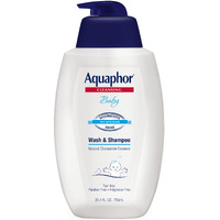 Aquaphor Baby Wash And Shampoo, Unscented Baby Shampoo And Wash, 25.4 Fl Oz Pump Bottle