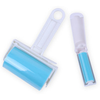 Ilifetech Reusable Sticky Picker Set Cleaner Lint Roller Pet Hair Remover Brush, Blue