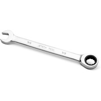 Jetech 7/8 Inch Ratcheting Combination Wrench, Industrial Grade Gear Spanner With 12-Point Design, 72-Tooth Ratchet, Made With Forged And Heat-Treated Cr-V Steel In Chrome Plating, Sae