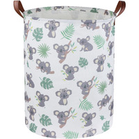 Essme Baby Laundry Basket,Kids Laundry Hamper For Baby Room Decor,Nursery Hamper, Animal Basket,Gift Baskets,Home Organizer(Koala)