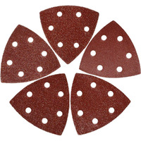 Xxgo 3-1/2 Inch 90Mm Triangular 60/80 /100/120 /240 Grits Hook & Loop Multitool Sandpaper For Wood Sanding Contains 20 Of Each Fit 3.5 Inch Oscillating Multi Tool Sanding Pad Pack Of 100 Xg9010