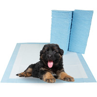 Bv Puppy Pads Leak-Proof 50 Count 22 ""X 22 "" - Absorbent Pee Pads For Dogs With 6-Layer Design, Rapid Dry Sheet & Built-In Attractant - Dog Pad With Odor Control, Perfect For Puppies & Senior Dogs