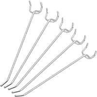 Neiko 53102A 6? Pegboard Hook Organizer Kit, 50 Pack, Hanging Hooks Set For Garage Organization, Great For Wall Hanging And Shelving, Tool Storage, Craft Organizing