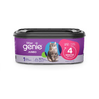 Litter Genie Refill Bags  Jumbo 1-Pack  Up To 4 Months Of Supply In 1 Cartridge  Ultimate Odor Control Cat Litter Bags