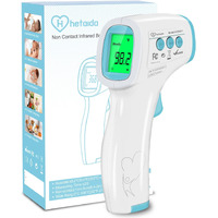 Digital Thermometer For Adults And Kids, No Touch Forehead Thermometer For Baby, 2 In 1 Body Surface Mode Infrared Thermometer With Fever Alarm And Instant Accuracy Readings