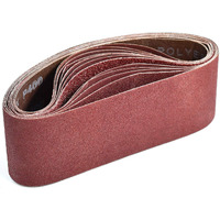 Aiyard 3 X 21-Inch Aluminum Oxide Sanding Belts, 40/80/120/240/400 Assorted Grits Abrasive Belts For Belt Sander, 15-Pack