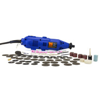 Wen 2307 Variable Speed Rotary Tool Kit With 100-Piece Accessories,Blue,Medium