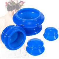 4 Size Cupping Therapy Sets Silicone - Cupping Therapy Professional Studio And Home Use Cupping Set, Stronger Suction Best For Myofascial Massage, Muscle, Nerve, Joint Pain