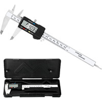 Simhevn Electronic Digital Caliper Measuring Tool, Stainless Steel Vernier Caliper Digital, Easy Switch From Inch Metric, Lcd Screen,0-6Inch/150Mm Caliper Measuring Tool For Diy/3D Printing
