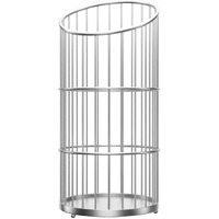 Toilet Paper Holder Stand With Storage Bathroom Toilet Tissue Roll Reserve Organizer Free Standing Dispenser Holds 3 Mega Rolls - Polished Chrome