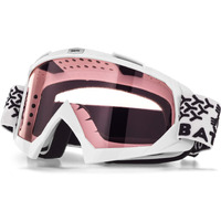 Batfox Dirt Bike Atv Goggles Motorcycle Gear Riding Motocross Dirtbike 4-Wheeler Mx Dh Accessories Goggles Glasses For Men Women Youth Uv400 Protection Dust-Proof Anti-Slip Strap