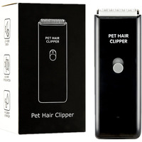 Dog Cat Home Hair Waterproof Clipper Portable Electric Usb Rechargeable Pet Grooming Tools Low Noise Shaver Cordless Trimmer For Small And Large Pets