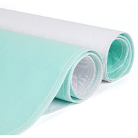 Coolshields Waterproof Bed Pad Washable 34"" X 36""(Pack Of 1), Incontinence Bed Pad With 8 Cups Absorbency, For Adult, Children And Pets[Oeko-Tex Certified]