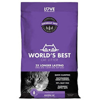 World's Best Cat Litter Multiple Cat Lavender Scented 15 Pounds