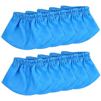 10 Pack Vrc2 Cloth Filter Compatible With Vacmaster 1.5 To 3.2 Gallon Wet/Dry Vacuums, Also Fit For Armor All Aa155 Aa256 Aa255
