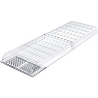 Ventilaider Magnetic Air Vent Extender For Under Furniture, Improved Stronger Plastic Material, Fits Floor Registers Up To 14"" Wide, Dimensions: 1.5"" Tall, 12.9"" Wide, Extends From 17"" Up To 33"" Long