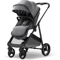 Mompush Wiz 2-In-1 Convertible Baby Stroller With Bassinet Mode - Foldable Infant Stroller To Explore More As A Family - Toddler Stroller With Reversible Stroller Seat