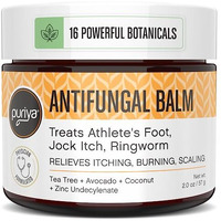 Puriya Tea Tree Oil Antifungal Cream, Plant-Powered Athletes Foot Cream Treatment, Jock Itch Cream Extra Strength For Men, Ringworm Treatment For Humans, Anti Fungal Cream For Itchy Skin Relief